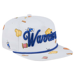Golden State Warriors Team Cheer Rope 19TWENTY Adjustable Hat sale - White outlet