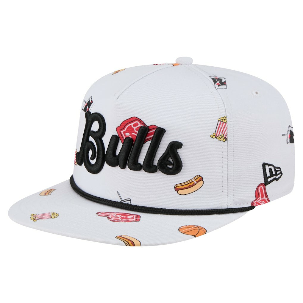 Chicago Bulls Team Cheer Rope 19TWENTY Adjustable Hat - White outlet