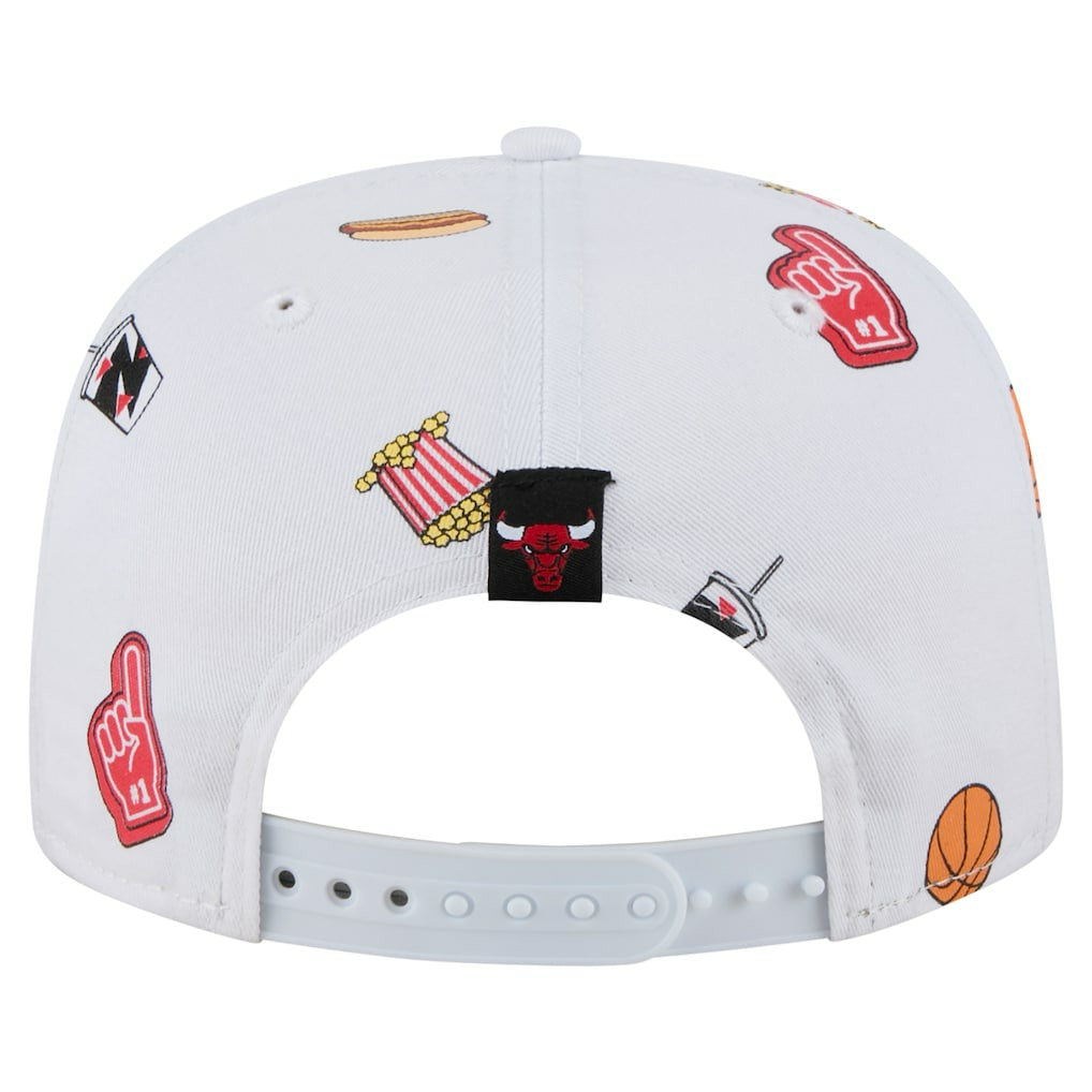 Chicago Bulls Team Cheer Rope 19TWENTY Adjustable Hat - White outlet