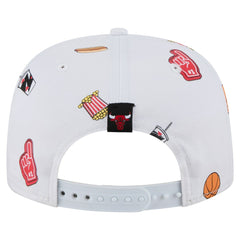 Chicago Bulls Team Cheer Rope 19TWENTY Adjustable Hat - White outlet