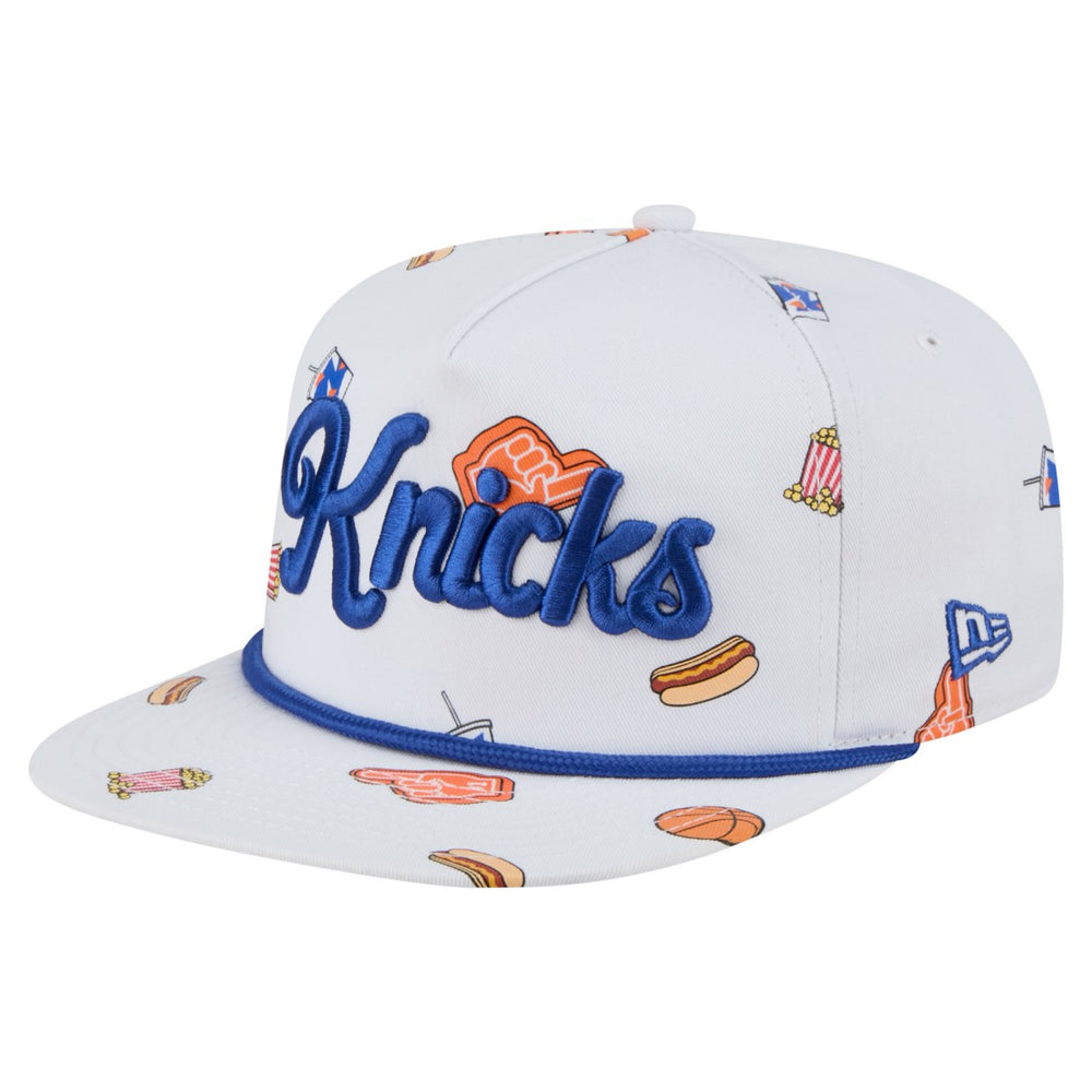 New York Knicks Team Cheer Rope 19TWENTY Adjustable Hat - White sale