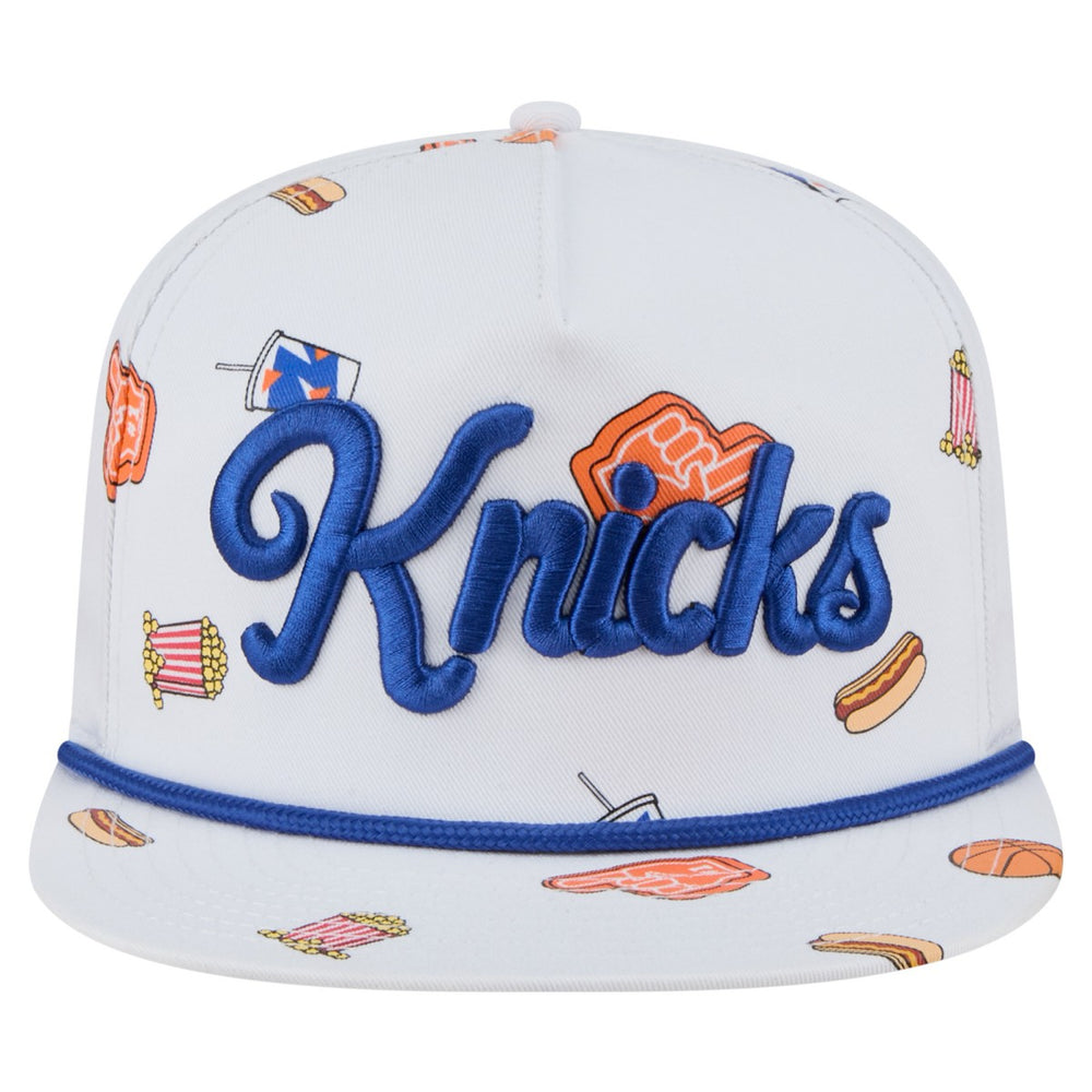 New York Knicks Team Cheer Rope 19TWENTY Adjustable Hat - White sale