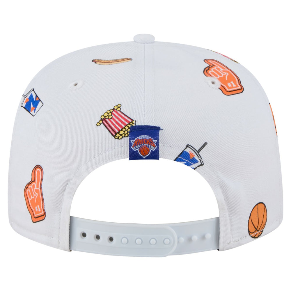 New York Knicks Team Cheer Rope 19TWENTY Adjustable Hat - White sale