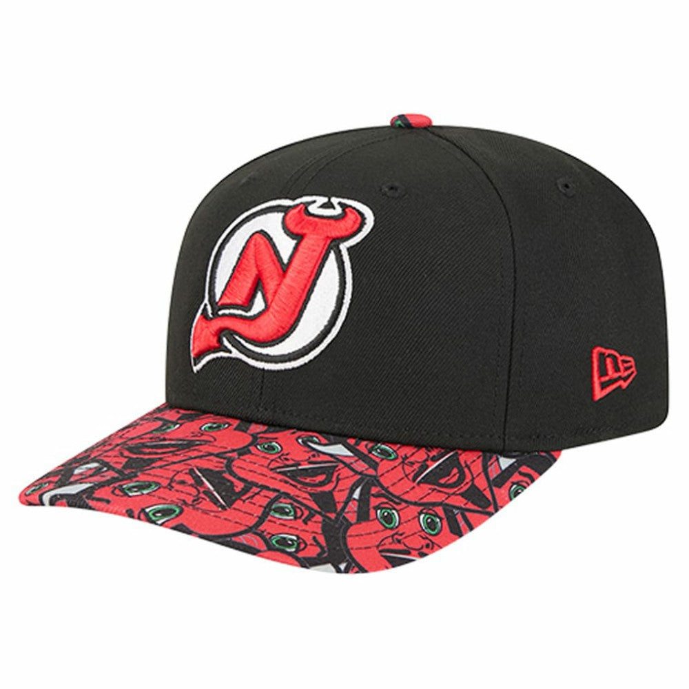 New Jersey Devils New Era Mascot Visor 9SEVENTY Adjustable Hat - Black Jerseys