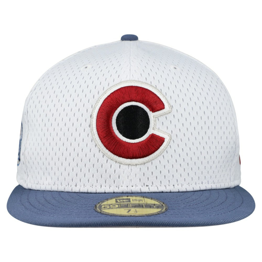Colorado Avalanche New Era Mesh Crown Two-Tone 59FIFTY Fitted Hat - White/Navy Hats