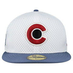 Colorado Avalanche New Era Mesh Crown Two-Tone 59FIFTY Fitted Hat - White/Navy Hats