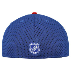 New York Rangers New Era Mesh Crown Two-Tone 59FIFTY Fitted Hat - Blue/Red Hats