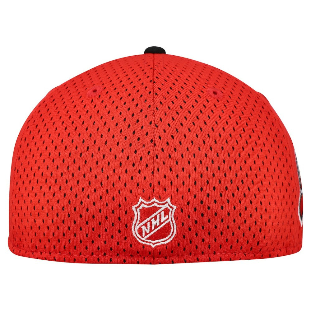 New Jersey Devils New Era Mesh Crown Two-Tone 59FIFTY Fitted Hat - Red/Black Jerseys