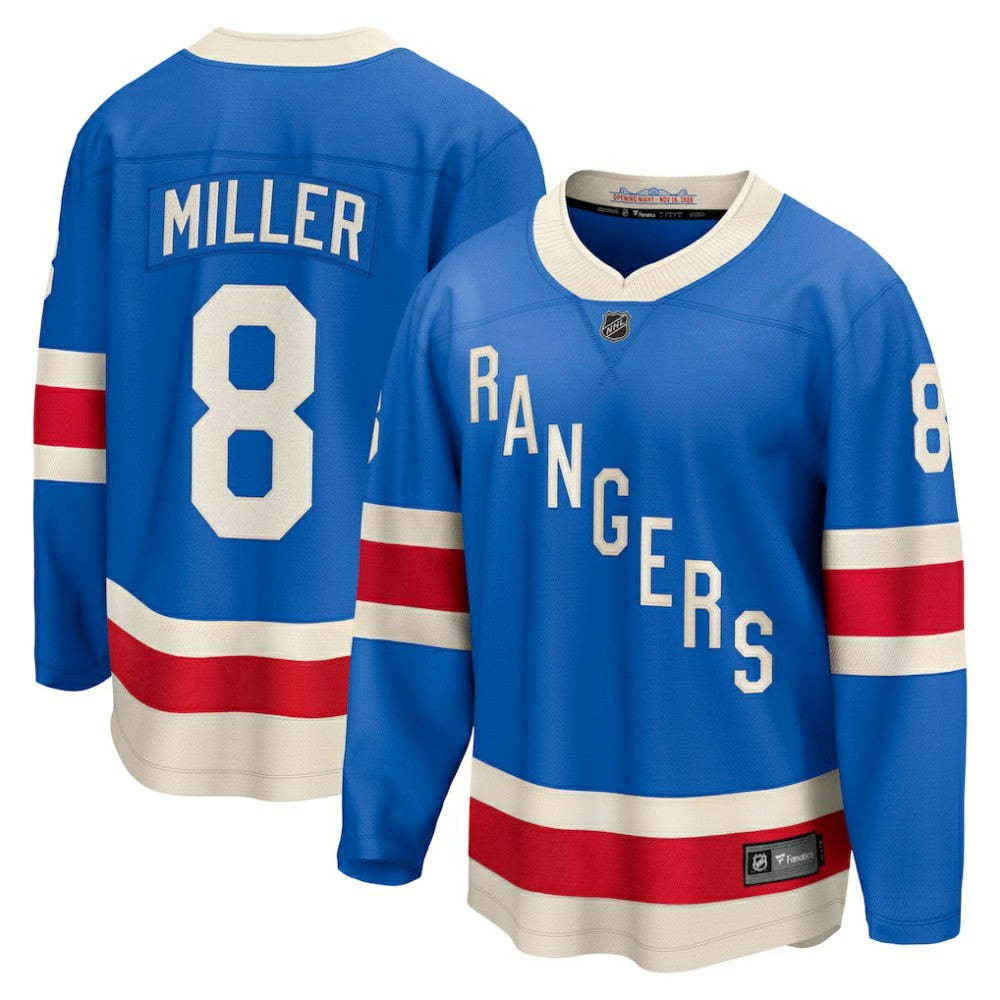 J.T. Miller New York Rangers Fanatics Centennial Breakaway Jersey - Blue Jerseys