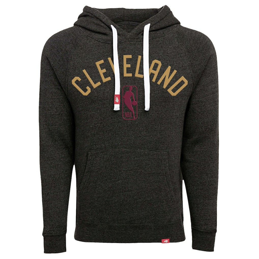 Cleveland Cavaliers Sportiqe Unisex Olsen Tri-Blend Pullover Hoodie sale - Black for sale