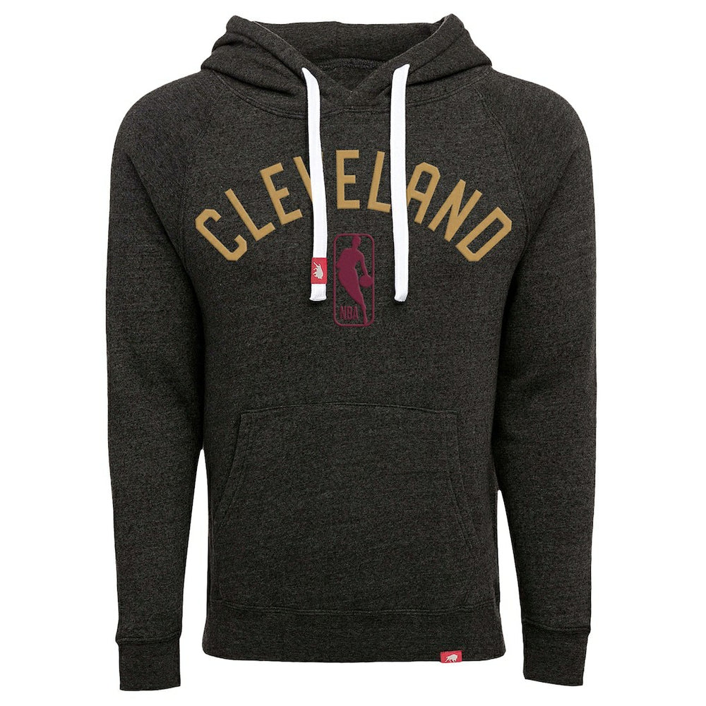 Cleveland Cavaliers Sportiqe Unisex Olsen Tri-Blend Pullover Hoodie sale - Black for sale
