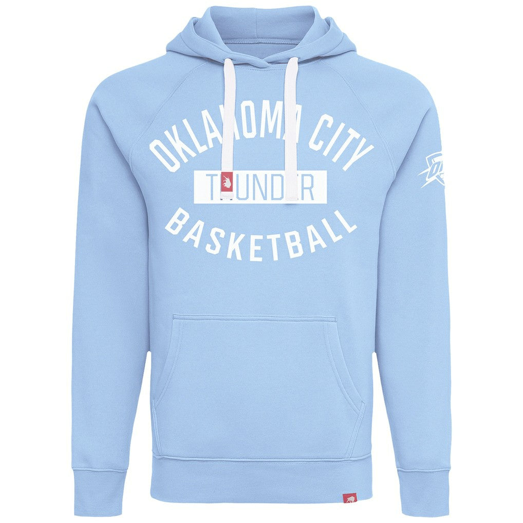 Oklahoma City Thunder Sportiqe Unisex Olsen Tri-Blend Pullover Hoodie - Light Blue discount