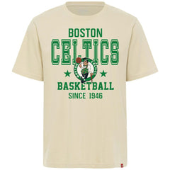 Boston Celtics Sportiqe Unisex Duke Premium T-Shirt - Cream online