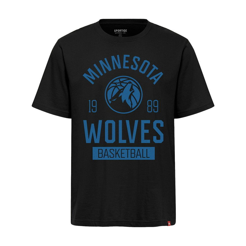 Minnesota Timberwolves Sportiqe Unisex Duke Premium T-Shirt - Black sale