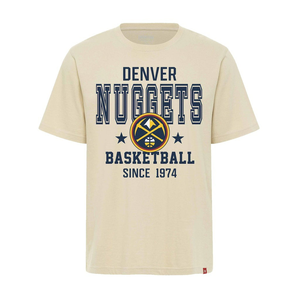 Denver Nuggets Sportiqe Unisex Duke Premium T-Shirt sale - Cream shop