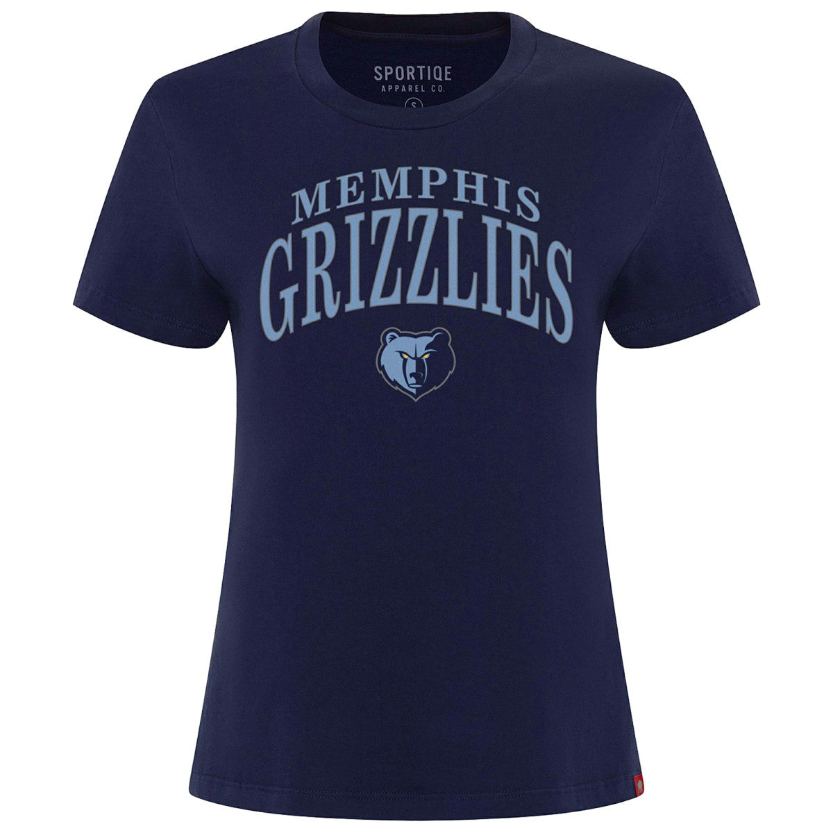 Memphis Grizzlies Sportiqe Women's Arcadia Boxy T-Shirt - Navy on sale