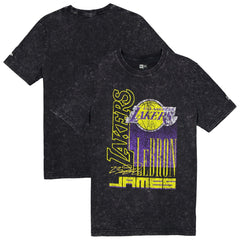 LeBron James Los Angeles Lakers Full Court Press Mineral Wash Player T-Shirt - Black discount