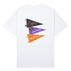 Enjoy Basketball x Toronto Raptors Unisex Hoop Enthusiast Capsule Collection T-Shirt - White outlet
