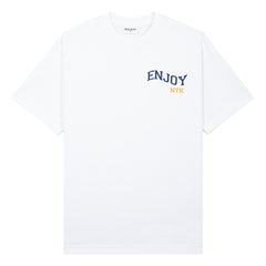 Enjoy Basketball x New York Knicks Unisex Hoop Enthusiast Capsule Collection T-Shirt - White sale