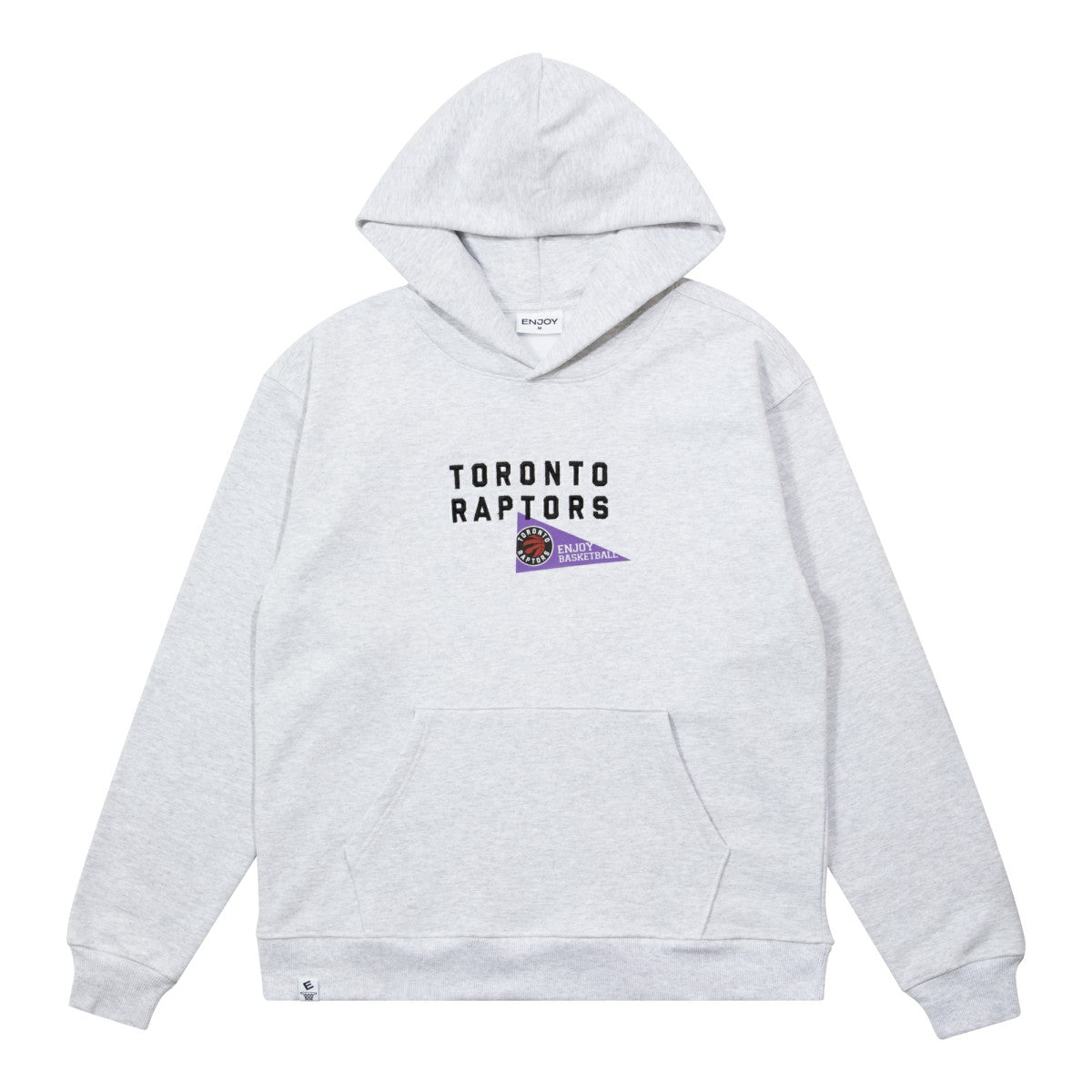 Enjoy Basketball x Toronto Raptors Unisex Hoop Enthusiast Capsule Collection Pullover Hoodie - Heather Gray for sale