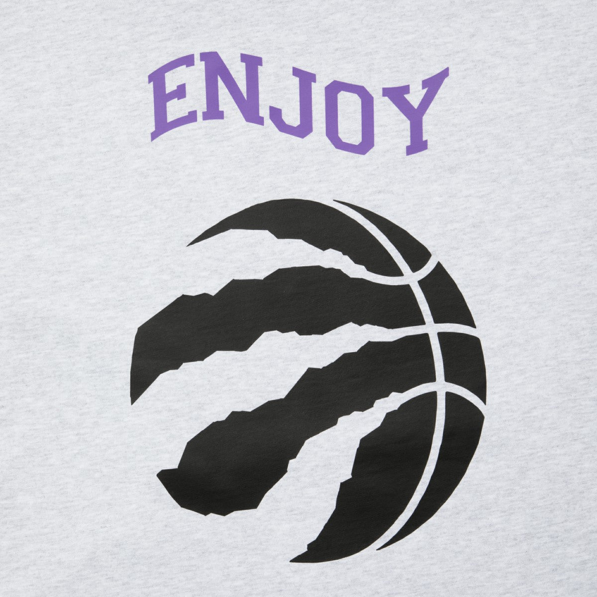 Enjoy Basketball x Toronto Raptors Unisex Hoop Enthusiast Capsule Collection Pullover Hoodie - Heather Gray for sale