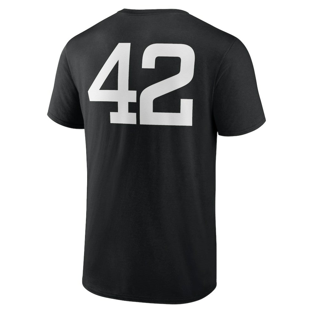 Chicago White Sox Jackie Robinson Day Name & Number T-Shirt Black