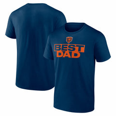 Chicago Bears Greatest Dad T-Shirt - Navy discount