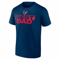Houston Texans Greatest Dad T-Shirt - Navy sale