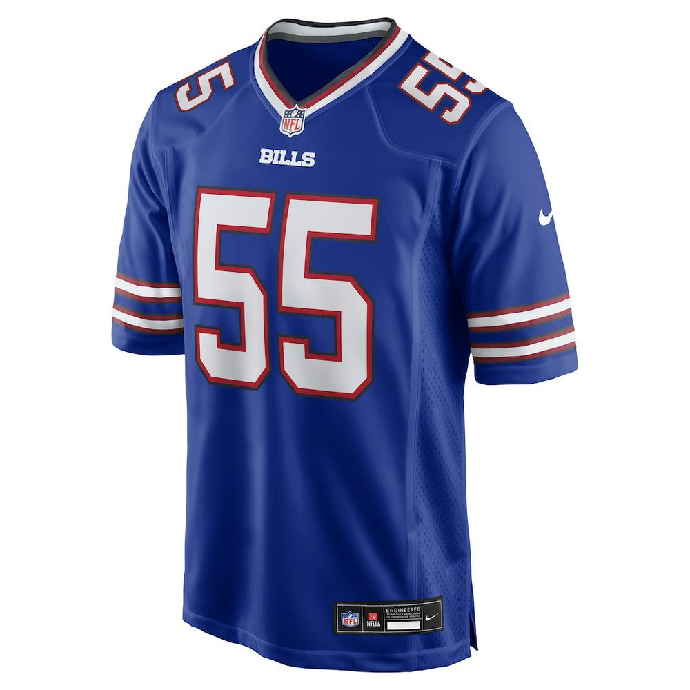 Michael Hoecht Buffalo Bills Team Game Jersey - Royal for sale