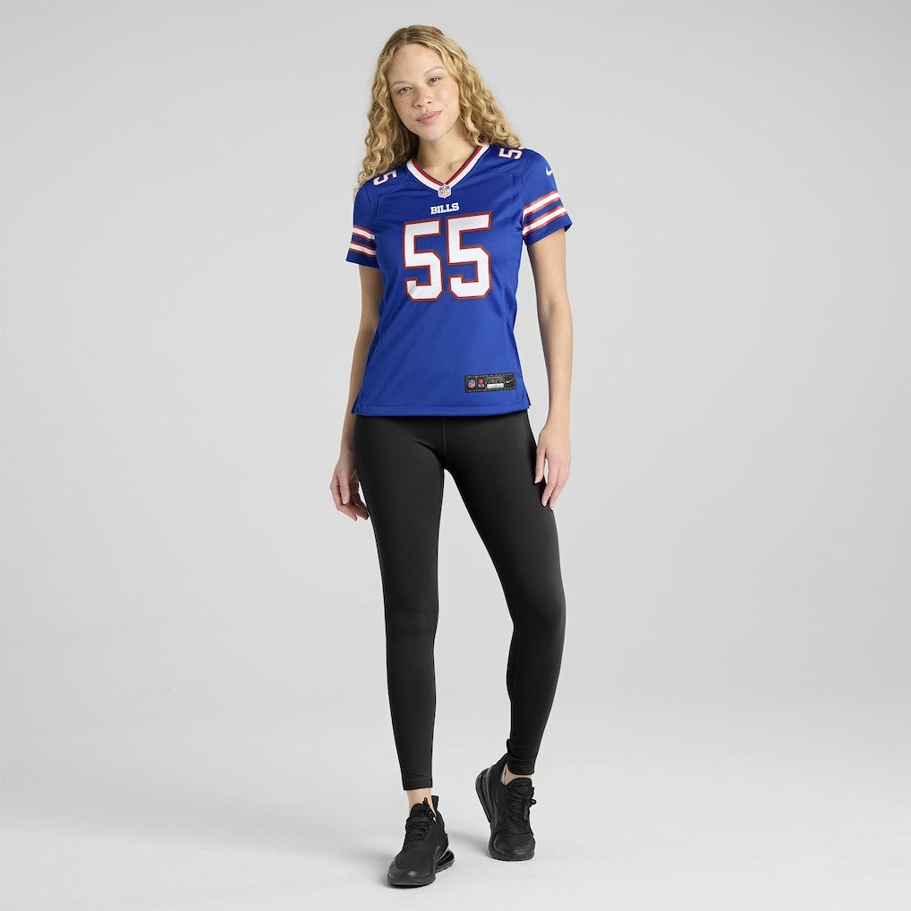 Michael Hoecht Buffalo Bills Women's Team Game Jersey - Royal on sale