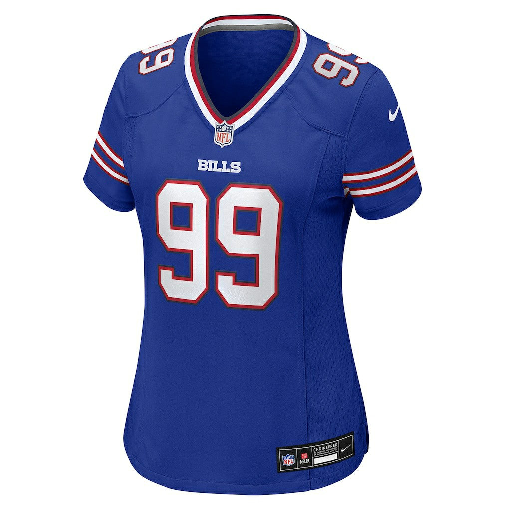 Larry Ogunjobi Buffalo Bills Women's Team Game Jersey - Royal sale