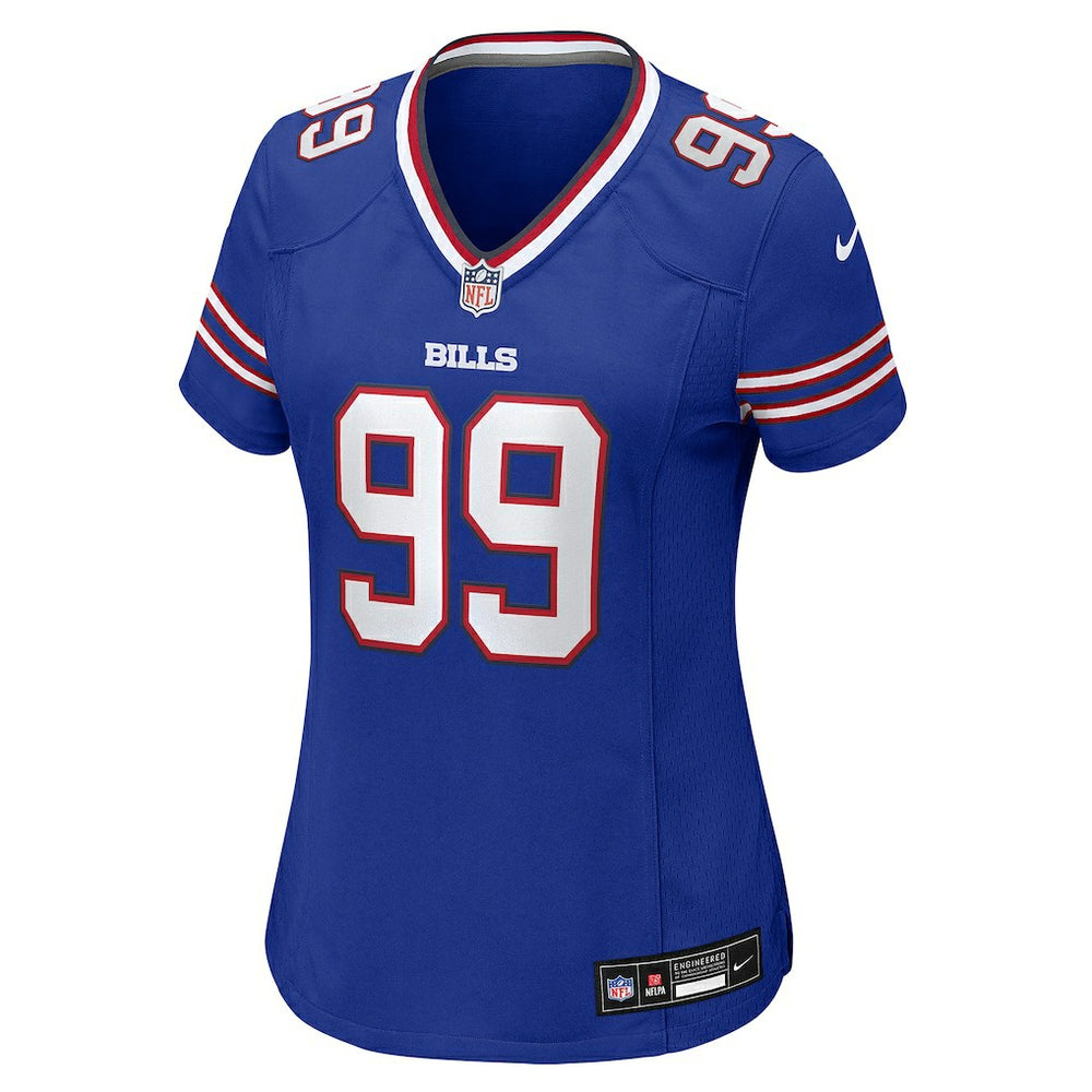 Larry Ogunjobi Buffalo Bills Women's Team Game Jersey - Royal sale