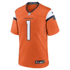Evan Engram Denver Broncos Team Game Jersey - Orange for sale