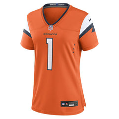 Evan Engram Denver Broncos Women's Team Game Jersey - Orange outlet