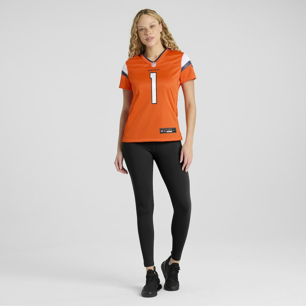 Evan Engram Denver Broncos Women's Team Game Jersey - Orange outlet