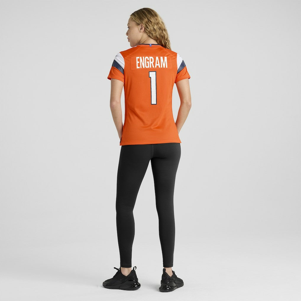 Evan Engram Denver Broncos Women's Team Game Jersey - Orange outlet