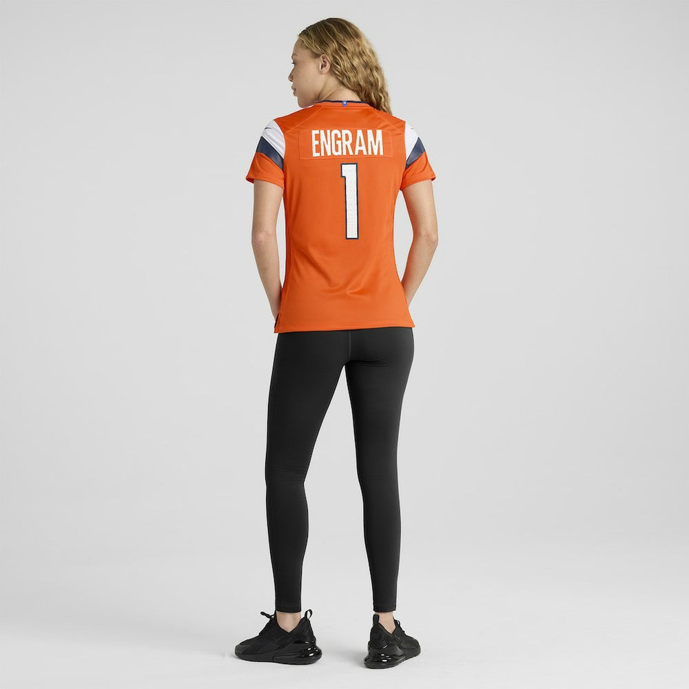 Evan Engram Denver Broncos Women's Team Game Jersey - Orange outlet
