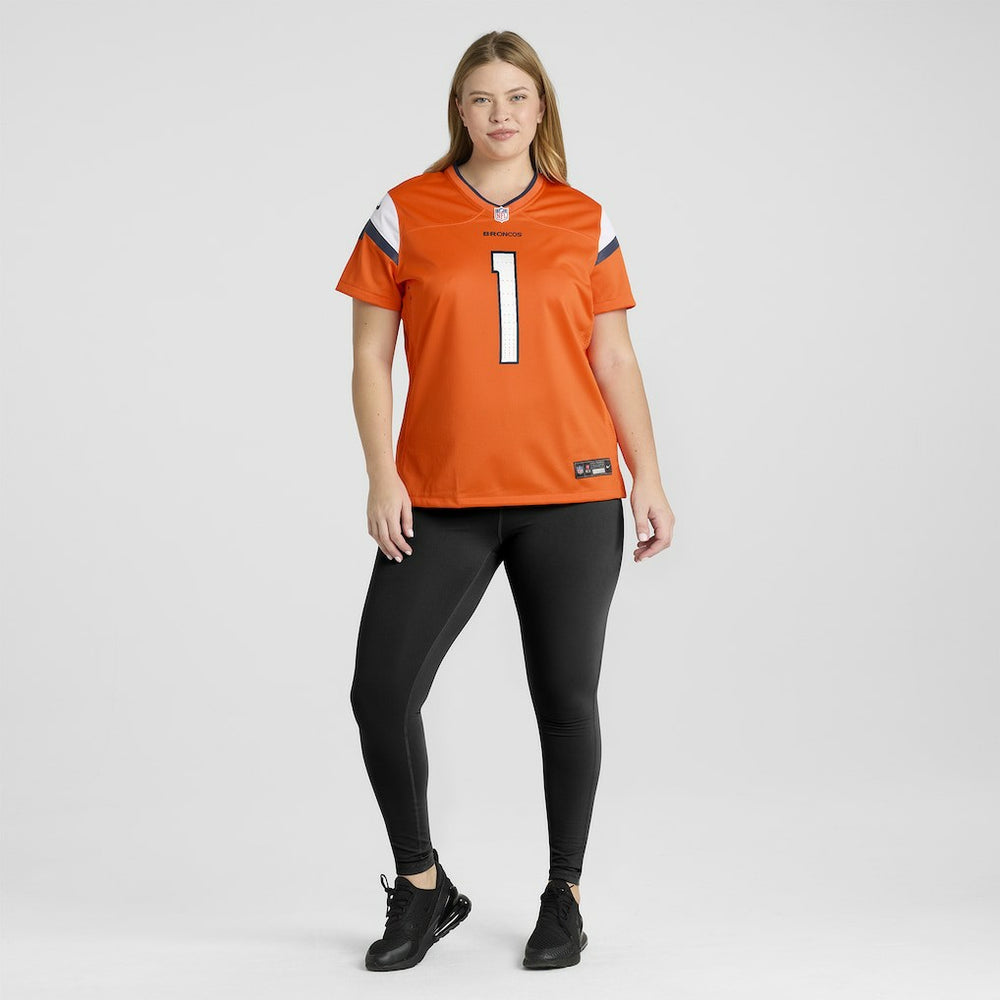 Evan Engram Denver Broncos Women's Team Game Jersey - Orange outlet