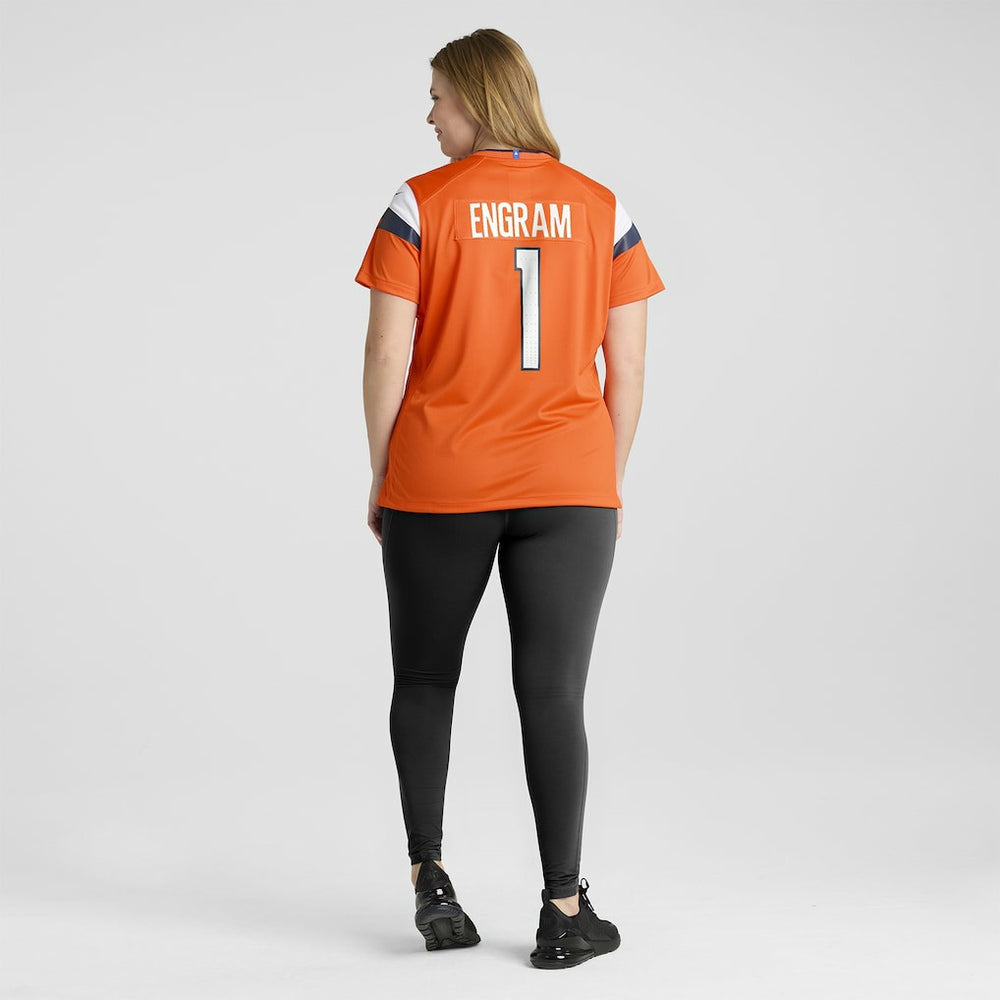 Evan Engram Denver Broncos Women's Team Game Jersey - Orange outlet