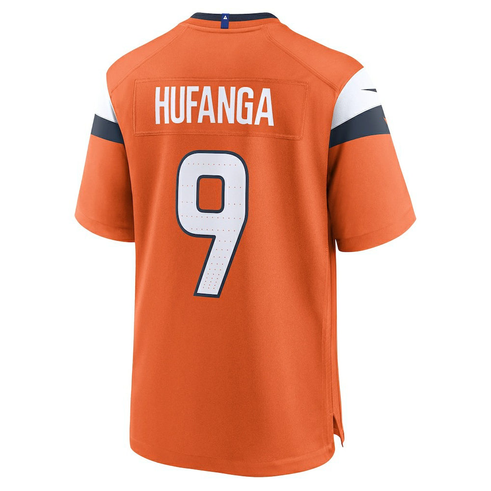 Talanoa Hufanga Denver Broncos Team Game Jersey - Orange outlet