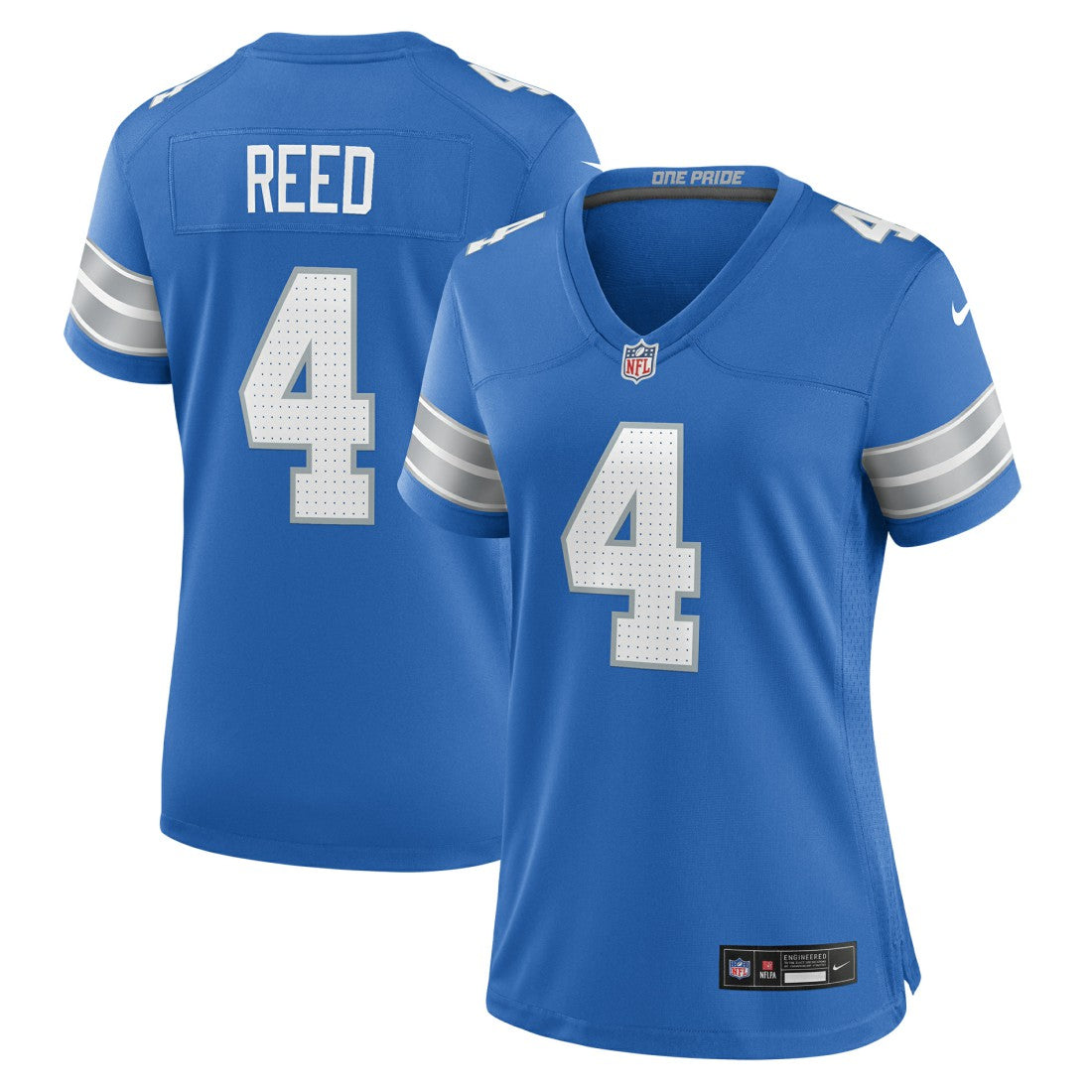 D.J. Reed Detroit Lions Women's Team Game Jersey - Blue online