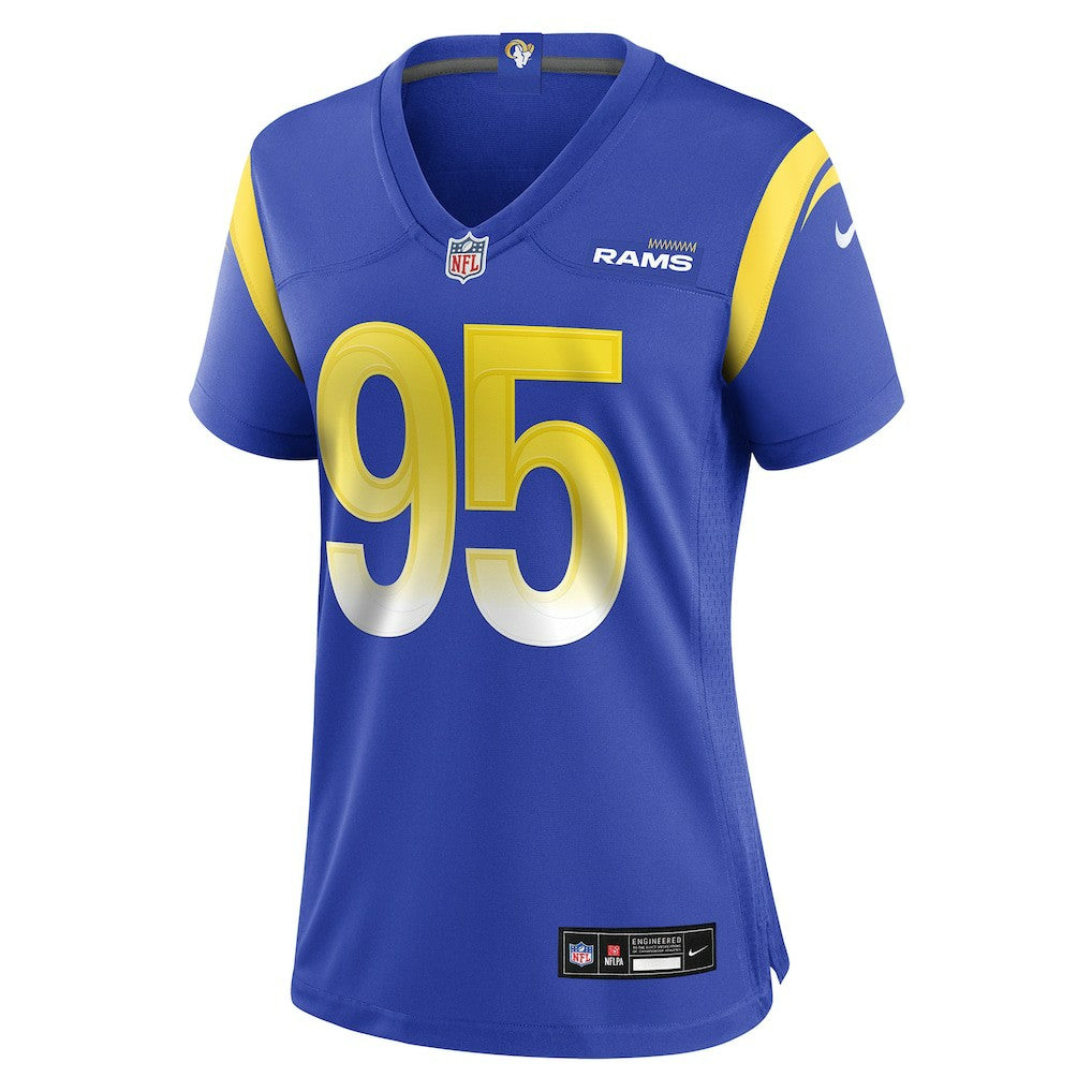 Poona Ford Los Angeles Rams Women's Team Game Jersey - Royal on sale