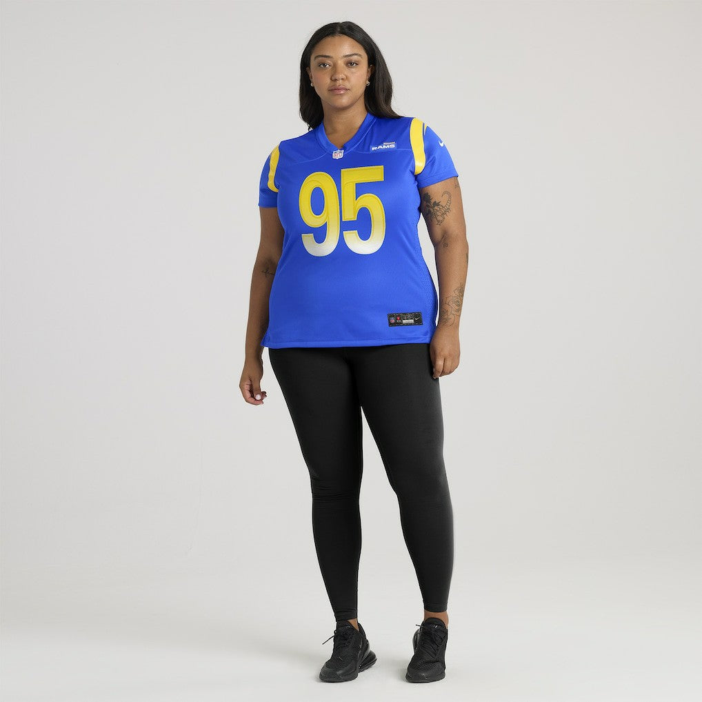 Poona Ford Los Angeles Rams Women's Team Game Jersey - Royal on sale