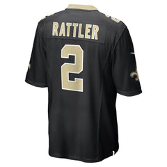 Spencer Rattler New Orleans Saints Team Game Jersey - Black cheap
