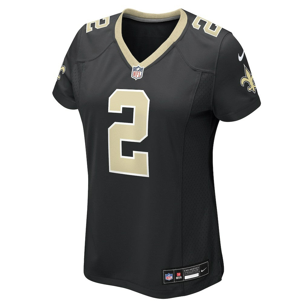 Spencer Rattler New Orleans Saints Women's Team Game Jersey - Black outlet