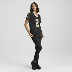 Spencer Rattler New Orleans Saints Women's Team Game Jersey - Black outlet