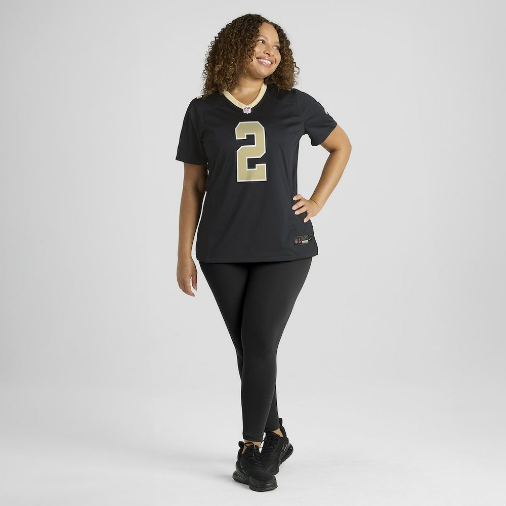 Spencer Rattler New Orleans Saints Women's Team Game Jersey - Black outlet