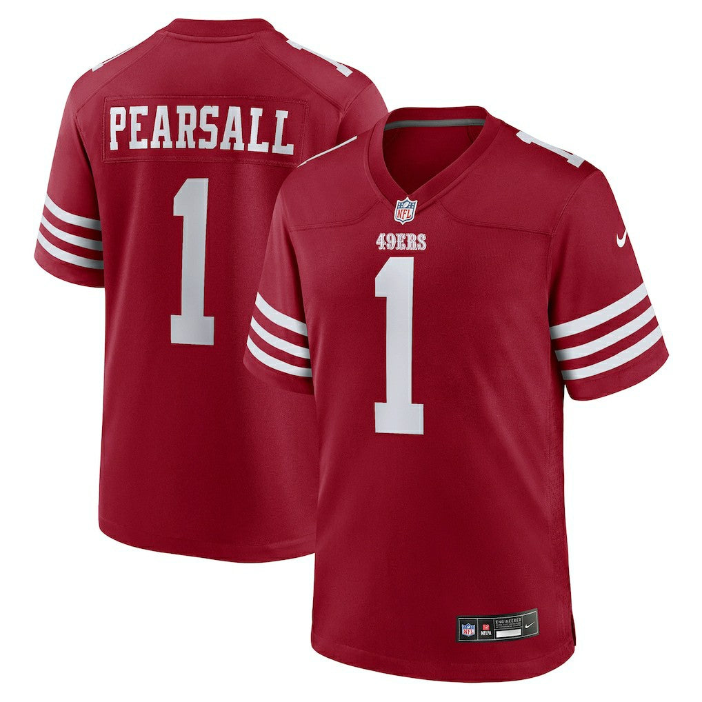 Ricky Pearsall San Francisco 49ers Team Game Jersey - Scarlet outlet