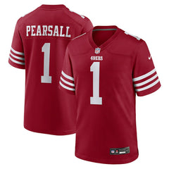 Ricky Pearsall San Francisco 49ers Team Game Jersey - Scarlet outlet