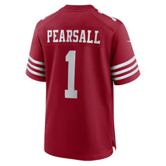 Ricky Pearsall San Francisco 49ers Team Game Jersey - Scarlet outlet